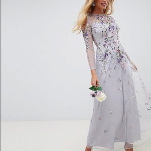 ASOS formal dress for prom or bridal shower